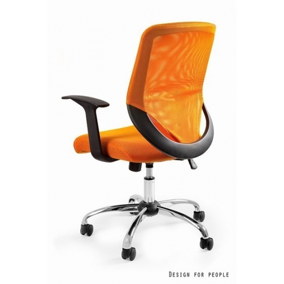 MOBI W-95 fotel obrotowy pomarańczowy