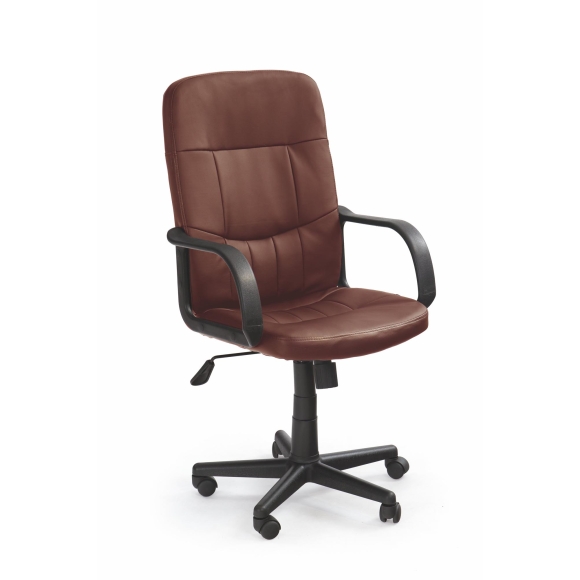 Denzel krzesło obrotowe brązowe